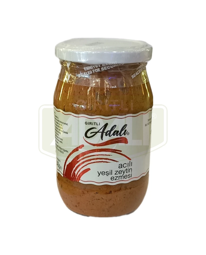 ACILI YEŞİL ZEYTİN EZMESİ 360 gr.