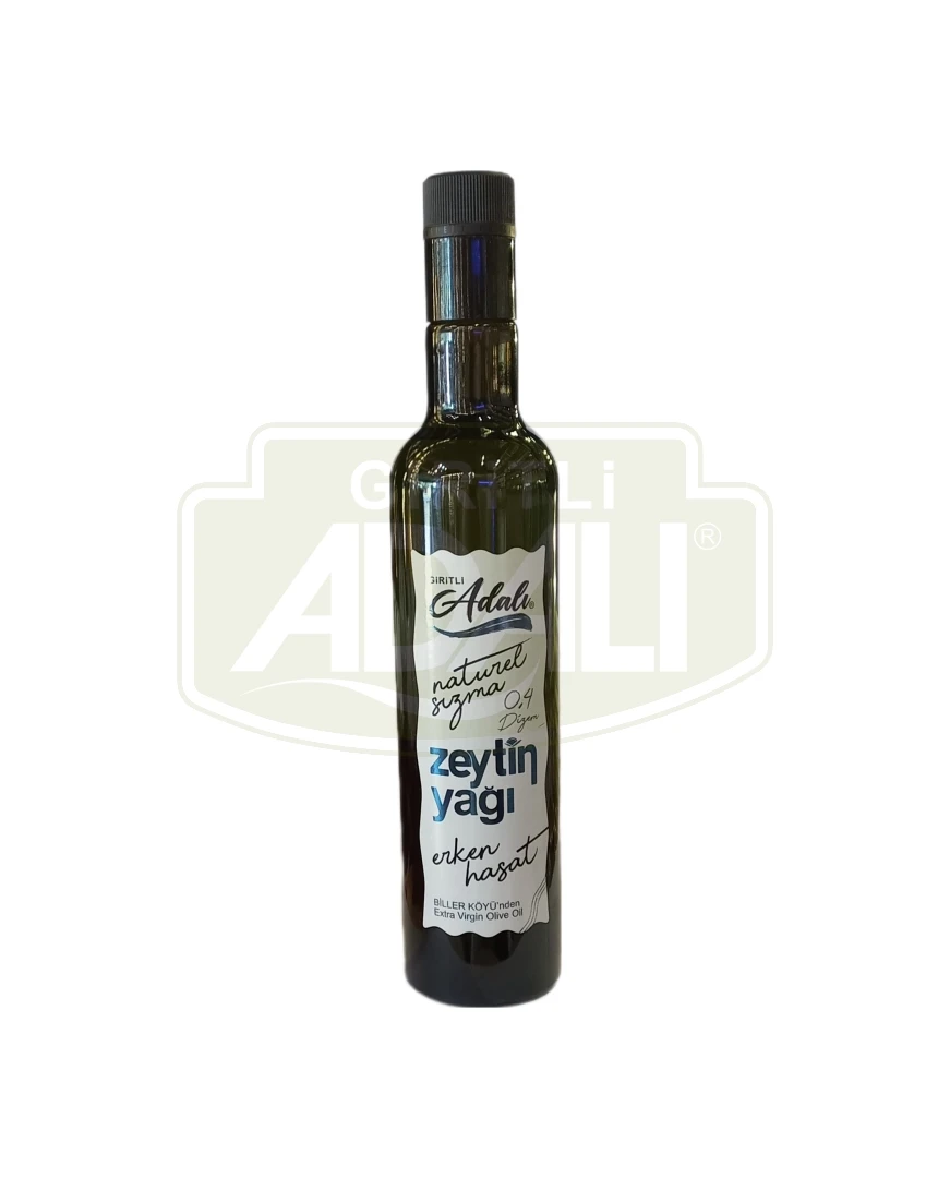 ERKEN HASAT NATUREL SIZMA 500 ml. (Cam şişe bilyeli)  ZEYTİNYAĞI