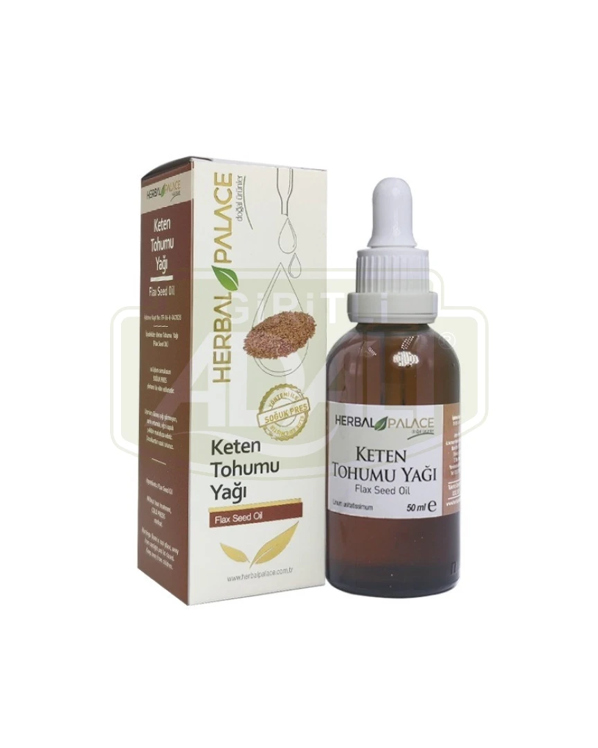 HERBAL PALACE KETEN TOHUMU YAĞI 50 ml.