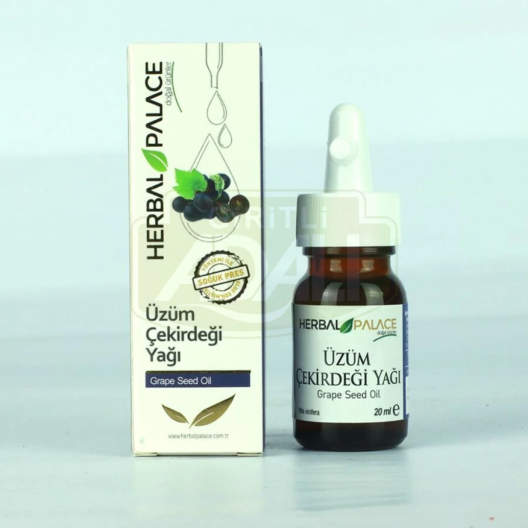 HERBAL PALACE ÜZÜM ÇEKİRDEĞİ YAĞI 20 ml.