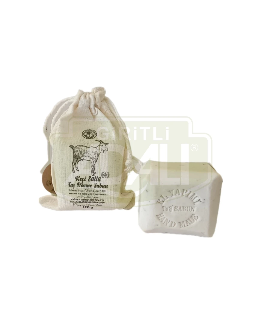 KEÇİ SÜTLÜ TAŞ DÖVME SABUNU 120 gr.