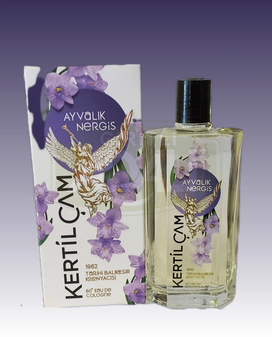 Kertil Çam Ayvalık Nergis 200 ml. Kolonya (Dekoratif cam şişe)