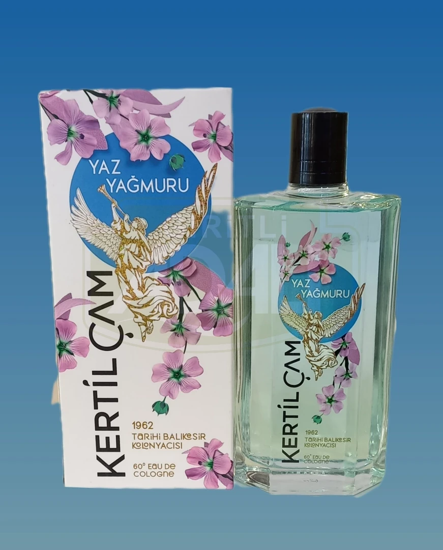 Kertil Çam Yaz yağmuru 200 ml. Kolonya (Dekoratif cam şişe)