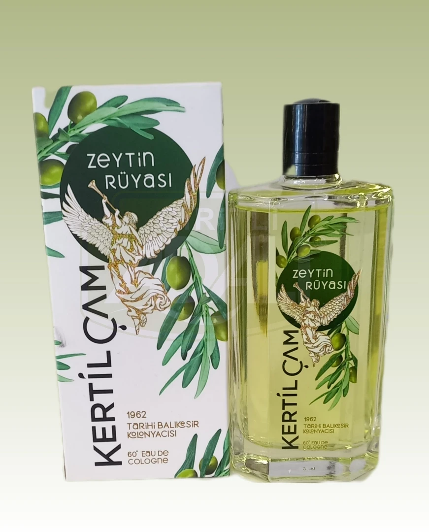 Kertil Çam Zeytin Rüyası 200 ml. Kolonya (Dekoratif cam şişe)