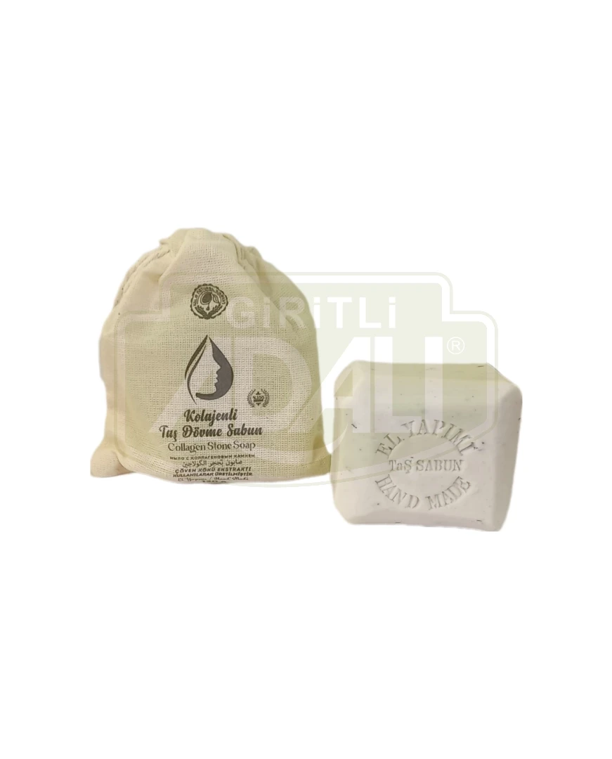 KOLOJENLİ TAŞ DÖVME SABUNU 120 gr.