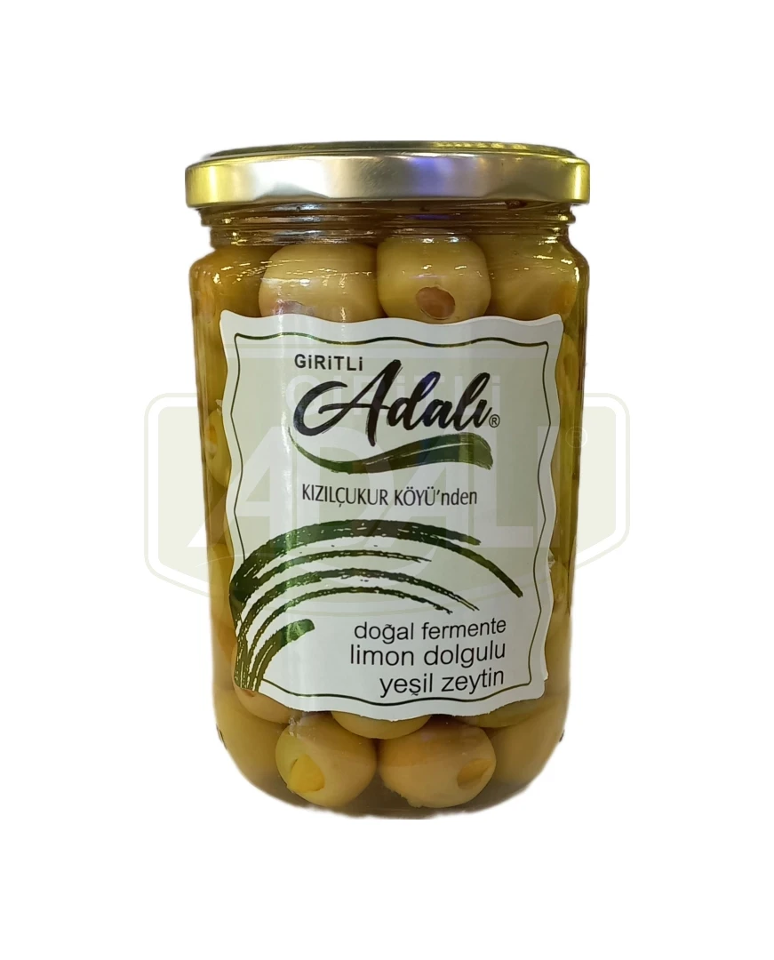 LİMON DOLGULU YEŞİL ZEYTİN 650 gr.