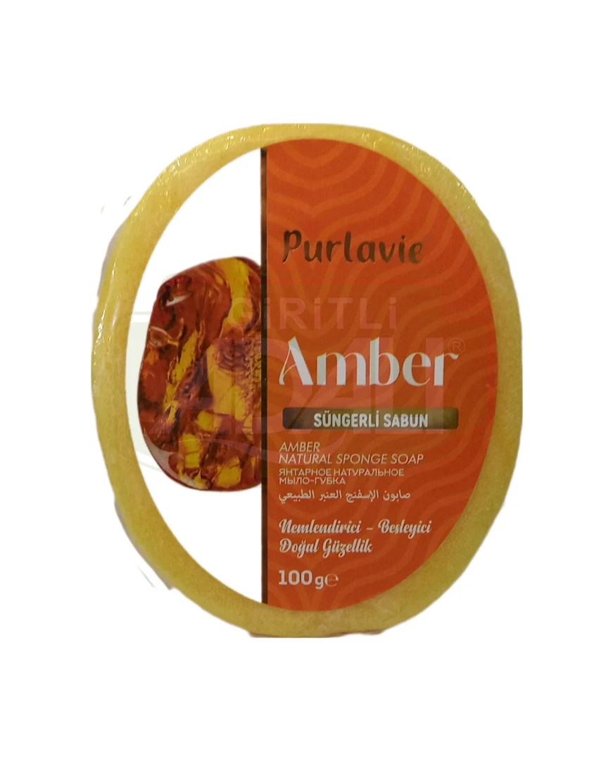 PURLAVİE AMBER SÜNGERLİ SABUN