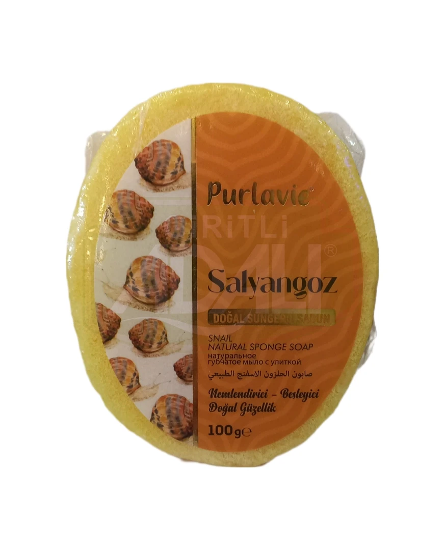 PURLAVİE SALYANGOZ SÜNGERLİ SABUN