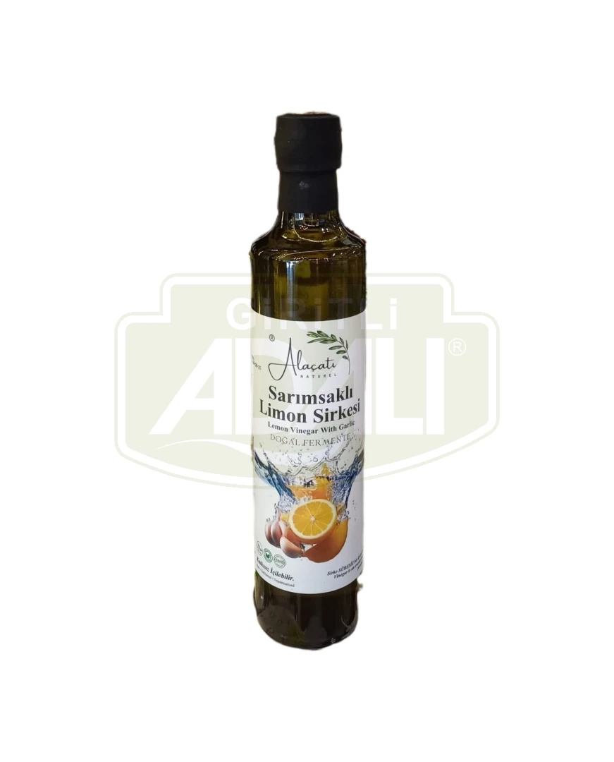 SARIMSAKLI LİMON SİRKESİ 500ML.