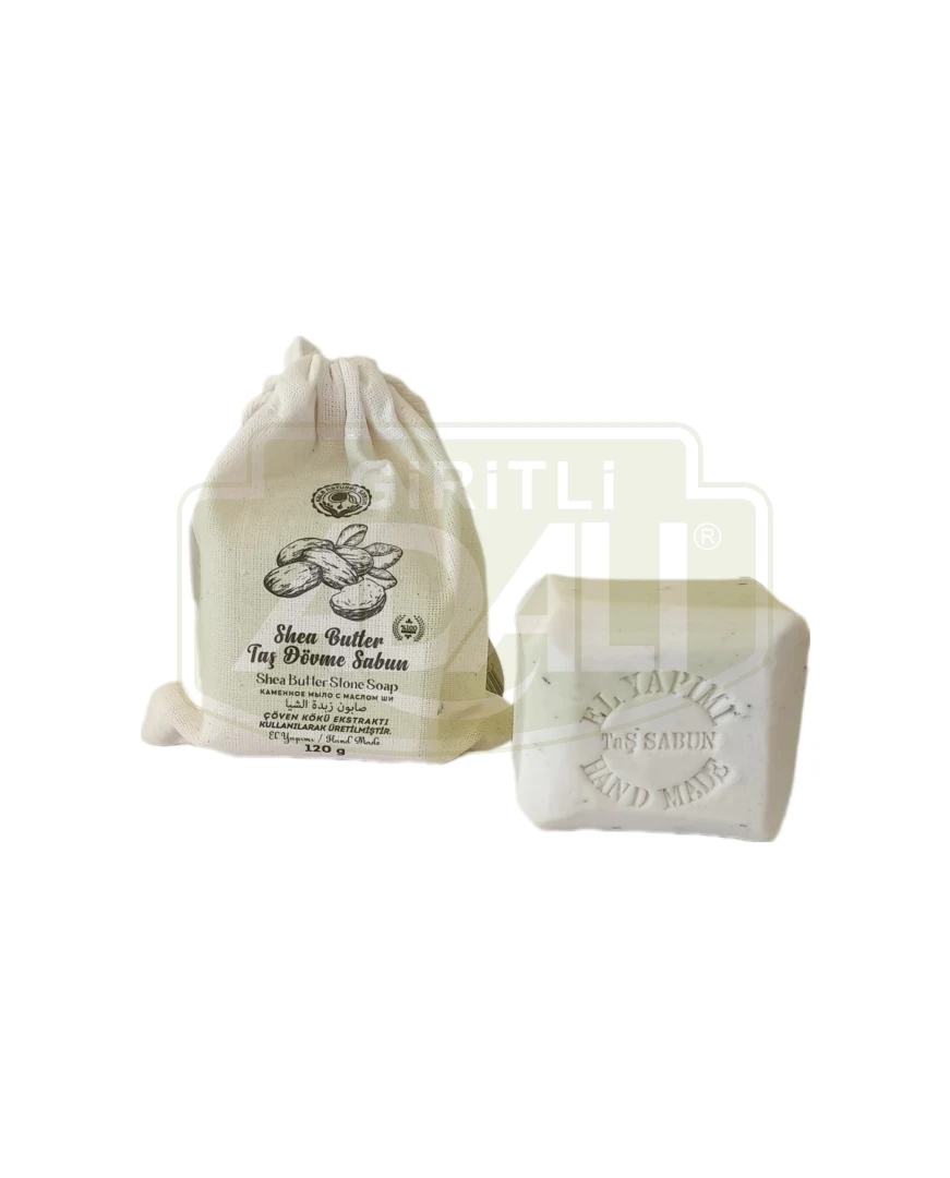 SHEA BUTTER TAŞ DÖVME SABUNU 120 gr.
