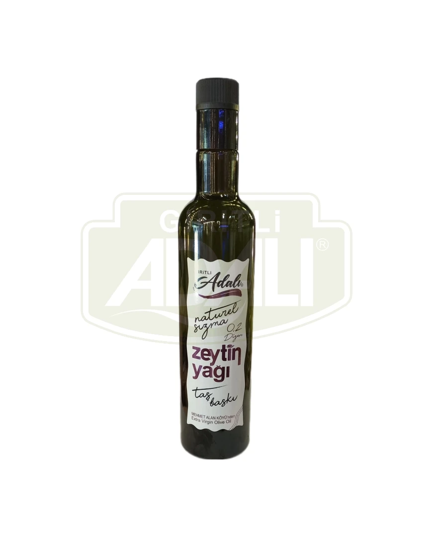 TAŞBASKI  NATUREL SIZMA  500 ml.(cam şişe bilyeli) ZEYTİNYAĞI